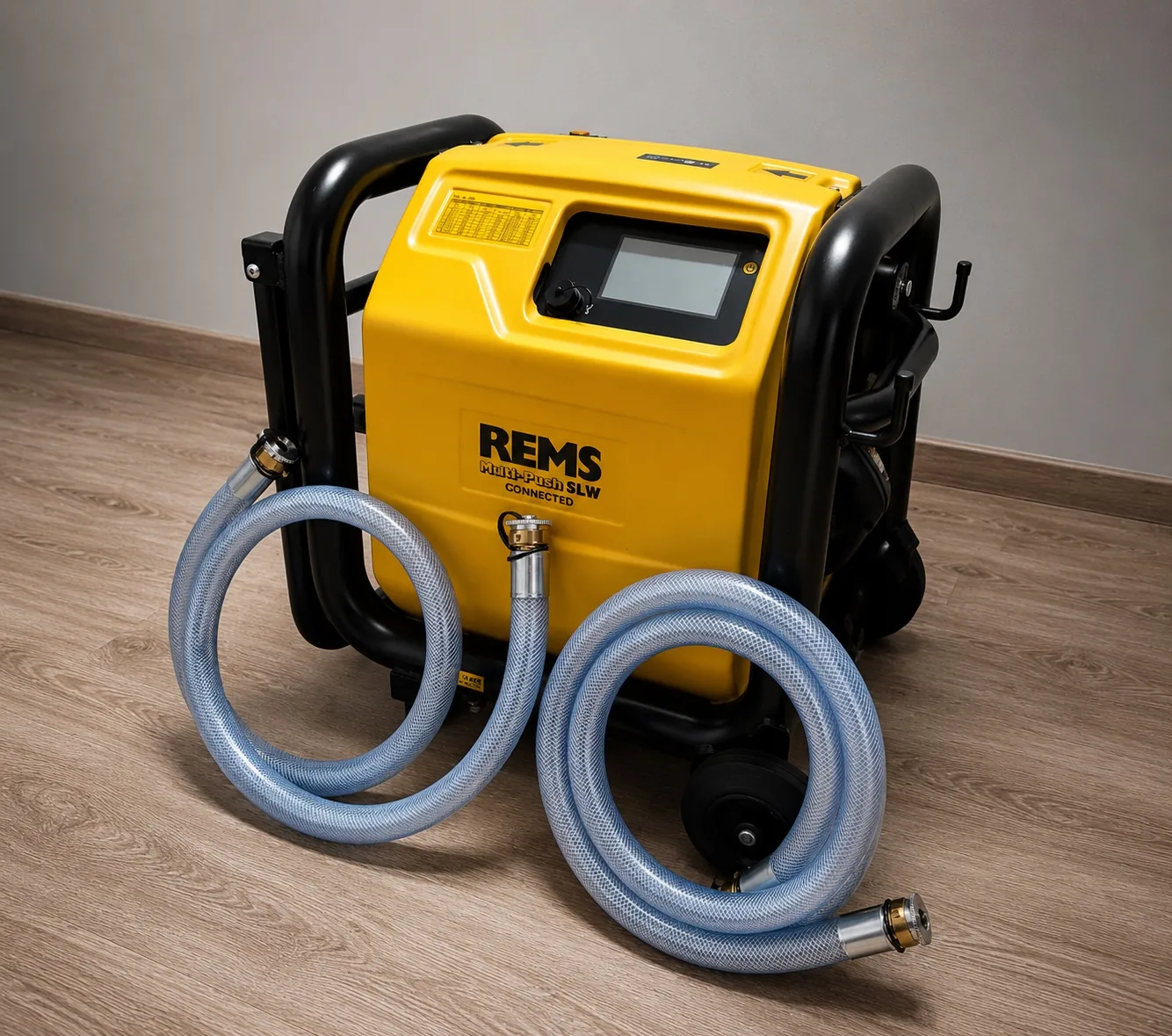 REMS Multi-Push SLW Connected s proplachovacími hadicemi